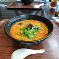 杏梨　チャイニーズキッチン 品川インターシティ店 - ごまの風味が強く肉もたっぷり