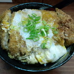 えびすカレー - えびすカレー勝つ丼