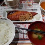 さくら水産 - 日替り定食（さばみりん干焼）