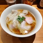 麺 ふじさき - ワンタンチャーシュー醤油らぁめん 1,800円 ♪