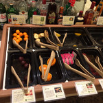 千疋屋フルーツパーラー - ブッフェ台 2014/02