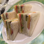 千疋屋フルーツパーラー - フルーツサンドイッチ 2014/02