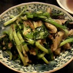 華 - お通し（小松菜炒め）