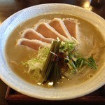 麺や しき - らぁ祭限定　濃厚白湯（880円）