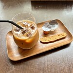 バルバルキッチンアメリ - 食後のアイスコーヒーS(¥300)