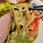 焼きあご煮干しらぁめん とびうお - もっちり麺