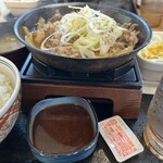 Yoshinoya - 牛カルビ定食