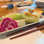 Gohanya Noukano Daidokoro - 野菜の盛り合わせ