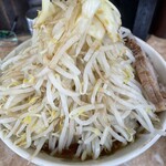 肉汁らーめん 公 - ラーメン中　野菜増しまし950円