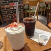NEW YORKER'S Cafe - 【いちごミルク】￥590 【アイスコーヒーS】￥400