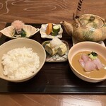 Kappou Hiiragi - 鯛茶漬け膳