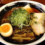 俺の中華たなか家 - 「肉中華醤油(濃口)」着丼＼(^o^)／　山形より出店な「たなか家仙台店」さん♬やはり「青海苔」トッピング⤴️は必須かと(^_-)-☆