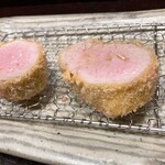 とんかつ comocchi - ロゼ色のヒレ！