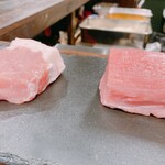 とんかつ comocchi - 本日のお肉たち