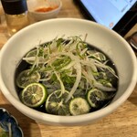 Wagyuuyakinikumo - ブラック冷麺