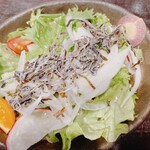 とんかつ comocchi - サラダも凝ってます