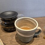 パティスリー イーズ - ラベンダー入りほうじ茶