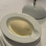 Les Amis - sweet wine & rhubarb ice cream