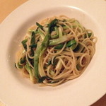 クッチーナ笑多 - 山形産あさつきとアンチョビのスパゲッティ（１，４８０円）２０１４年２月