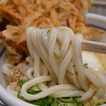 トウキョウライトブルー ホンゴウスリー - かき揚げ温玉ぶっかけ(冷並)@税込550円