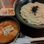 Nishiya - 肉つけ(太麺・冷)