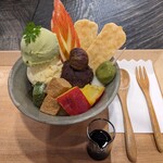 クラフト&和カフェ 匠館 - 和風パフェ