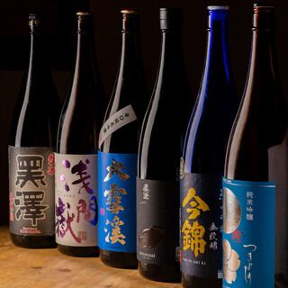 Great with horse sashimi! You can enjoy 20 kinds of rich [local sake]♪