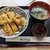 かつてん - 料理写真:鶏天丼　味噌汁