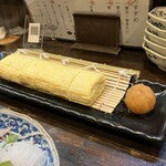 酒晴ル いちぜん - 黄ニラの出汁巻き 880円