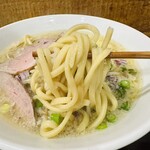 自家製麺 5102 - 【鴨二郎＝多加水太麺】