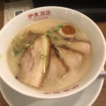 Matsumoto Gyouza Shokudou - 味噌チャーシュー@1,100円。スープ美味し！