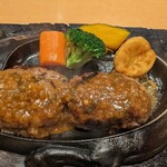 さわやか 新静岡セノバ店 - げんこつハンバーグランチ250g：1,375円
