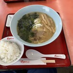 Kurumaya Ramen - 中華ラーメン、サービスライス
