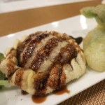 26年2月②　鹿とフォアグラの揚げ餃子