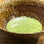 温石 - 〆にお抹茶