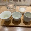 Nippon Shunsaitei Sakaba- - 利き酒三種