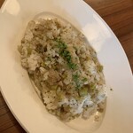 糀カフェ 2539 - ピロータ風ブロッコリーと糀のリゾット