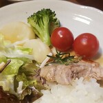 キッチン ブルー グローブ - 最後の野菜