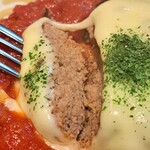 プクプク亭 - ハンバーグは肉しっかり目で噛むほどに旨い