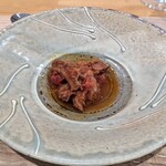 La Stalla - 菅野牧園さんの。これから各所より怒涛のごとくお肉が届くらしい。