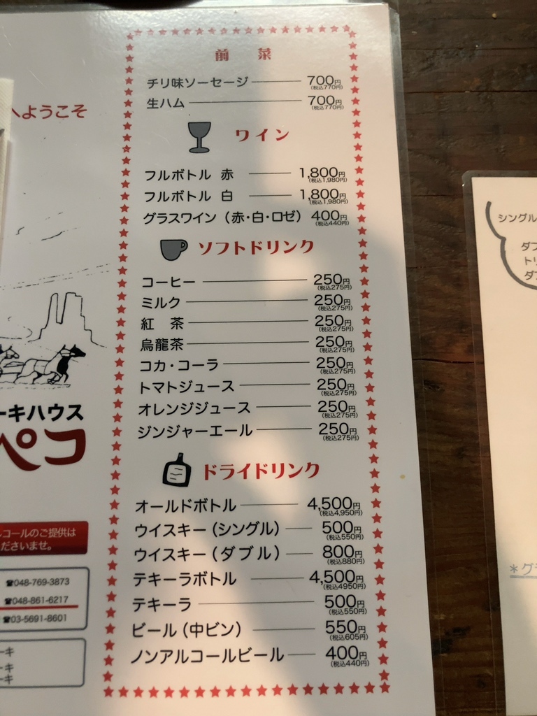 ステーキ ハウス ペコペコ 浦和 店