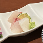 酒肴場 屯 - ヒラマサ、イサキ、コチ、アオリイカ