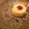 Numb - 料理写真:スパイスカレー三種　鶏だしマメカレー　サンマだしホルモンカレー　魚介だしキーマ