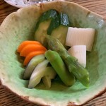 かぶと - お新香