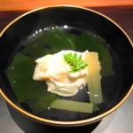 神楽坂 石かわ - 筍しんじょうのお椀