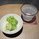 Kotowariwo Hakarumise Bandou - アスパラガスとしらすのご飯