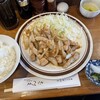 とん平 - シヨウガ焼肉　1,500円 ライス 200円