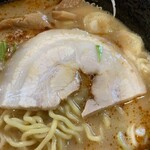 麺創　麺魂 - なんか悲しいカットチャーシュー