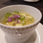 小菜一碟 - 〈今月の一品〉  ・ハマグリの茶碗蒸し