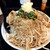 自家製太麺 ドカ盛 マッチョ - 料理写真:まぜそば（中）、にんにくちょいマシ、野菜背脂魚粉マシマシ